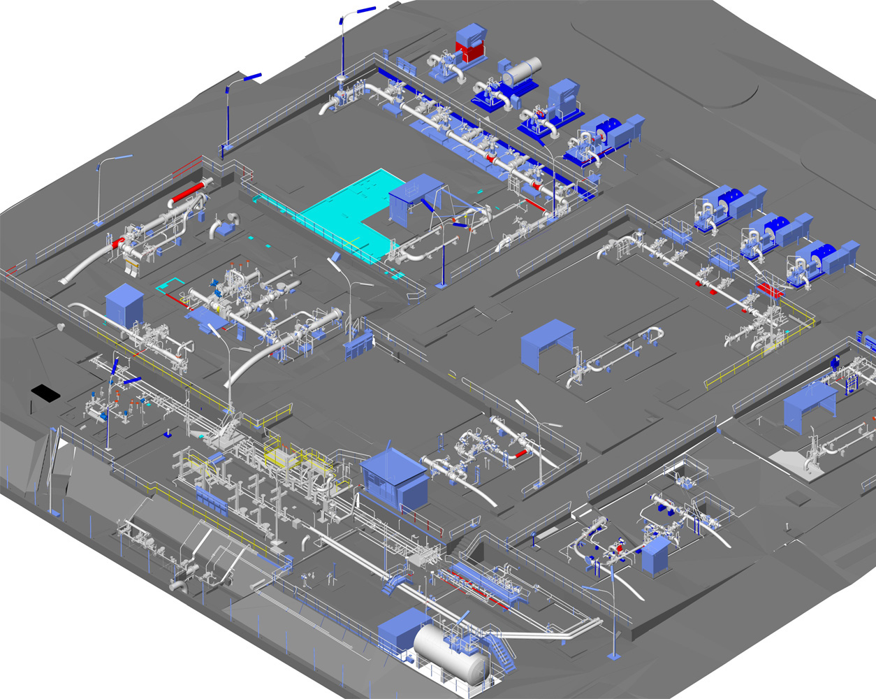 3D model of the existing